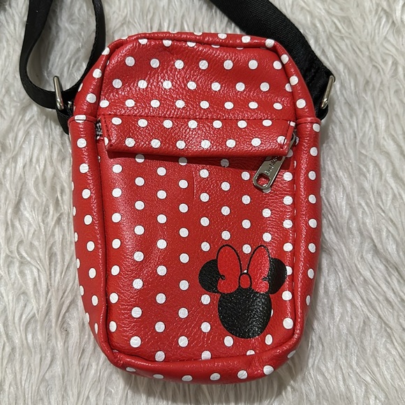 Disney red mini mouse small cross body purse - Picture 2 of 5
